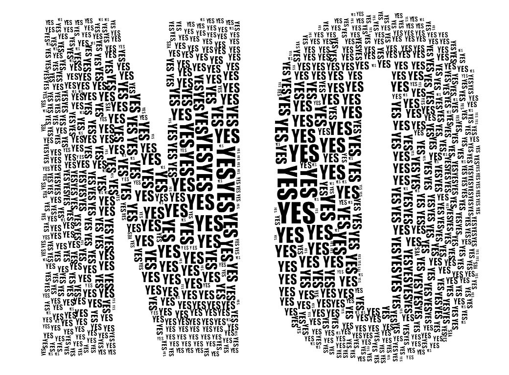 Saying NO to find your YES